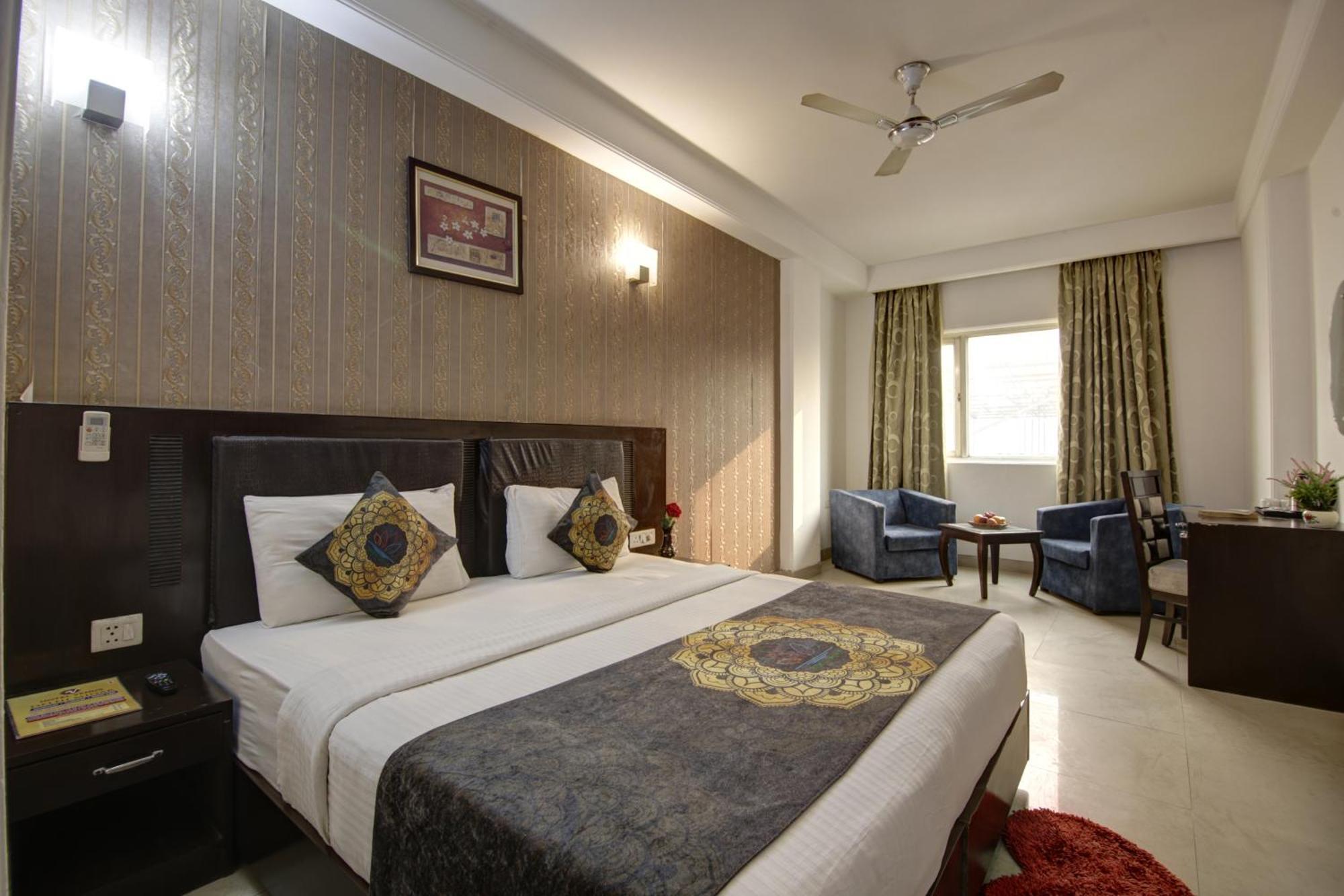 Hotel Venus Plaza New Delhi Buitenkant foto